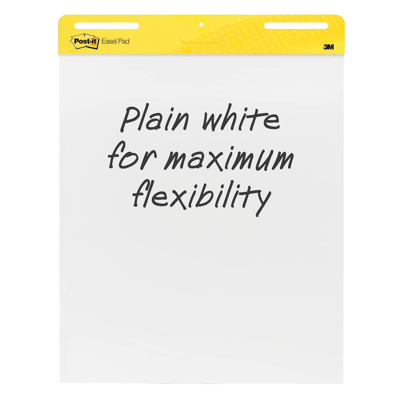 Post-it® Super Sticky Easel Pad, 25" x 30", White - 30 Sheets/Pad, 2 Pads